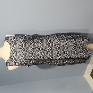 Jessica Simpson navy lace sleeveless dress size 14